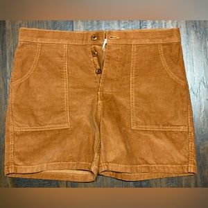 CLASSIC BIRDWELL BEACH BRITCHES SZ.32 BURNT ORANGE CORDUROY SHORTS R/$150